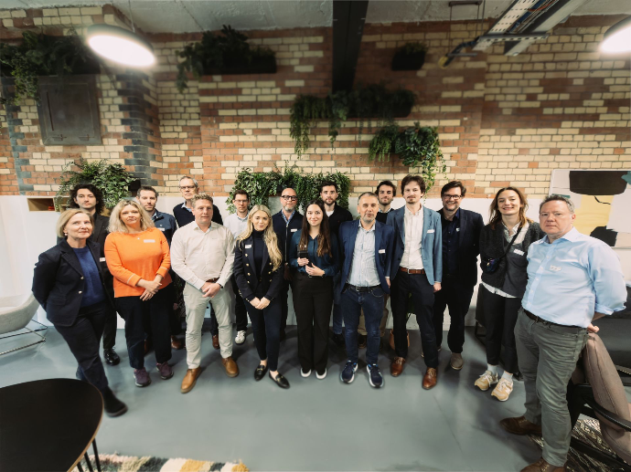 Carpet waste sorting industry leaders in one frame